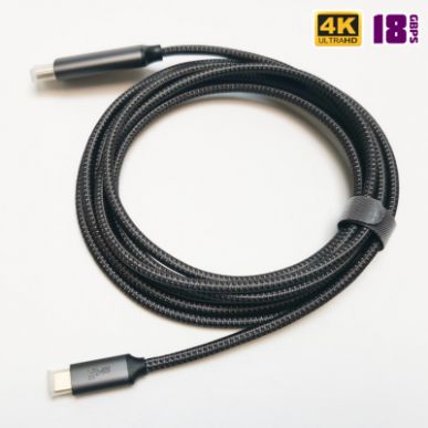 Кабель HDMI Type-C Dr.HD / USB 3.2 / 4K / 18Gbps 1.5 м